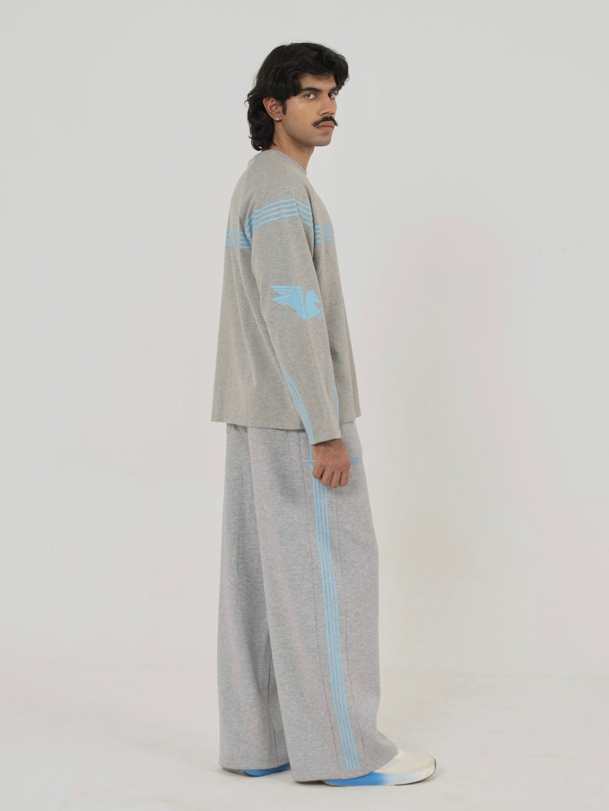 GLACIER TEE IN MELANGE