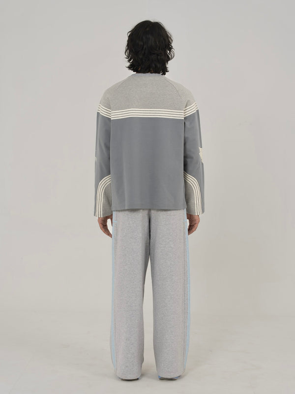 GLACIER TEE IN SLATE GREY