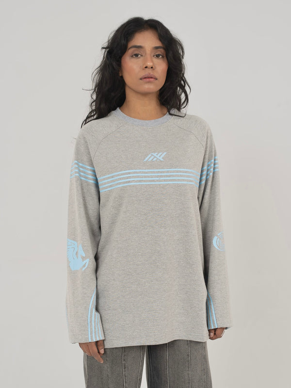GLACIER TEE IN MELANGE