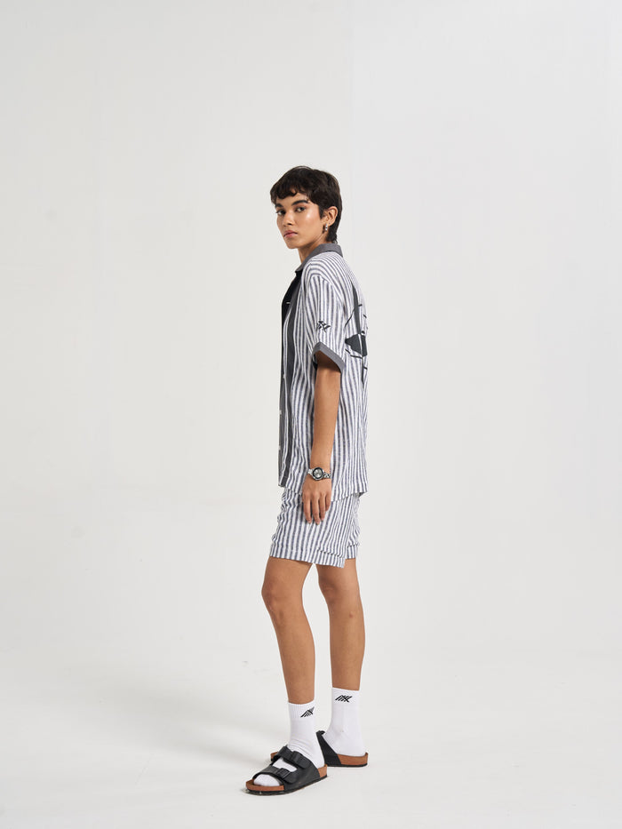 Trackstar Linen Coords Shirt