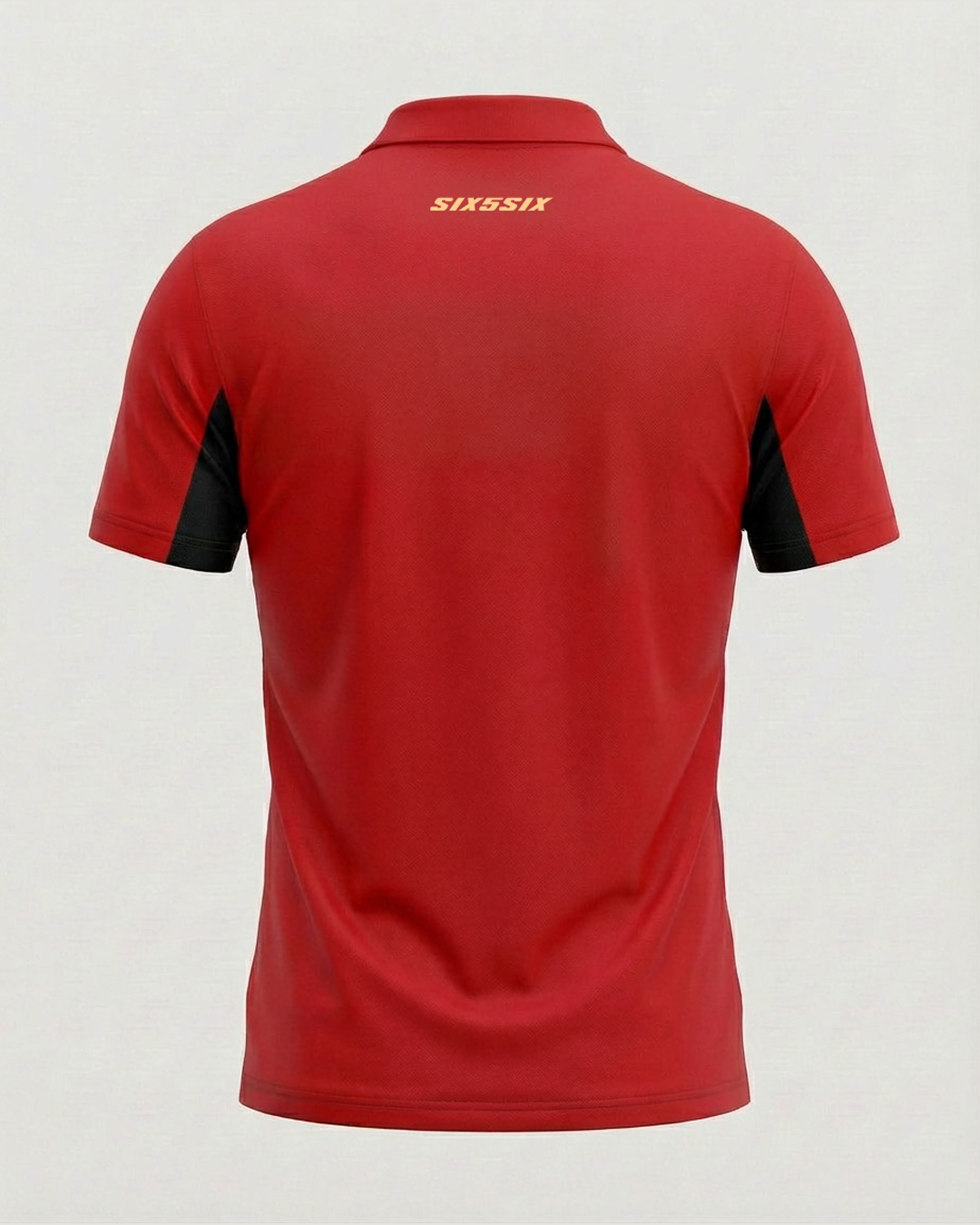 PBKS Player Polo in Red & Black