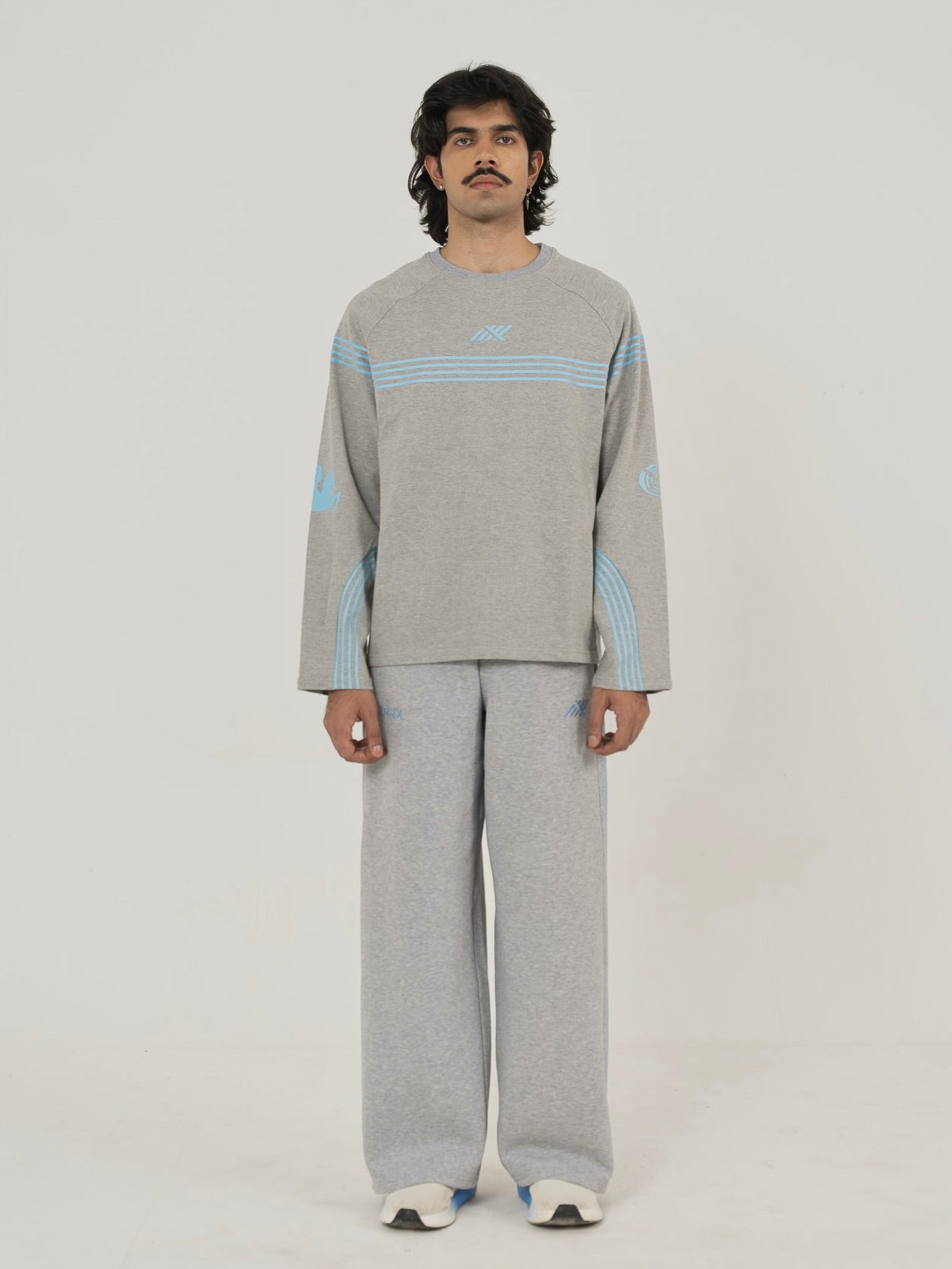 GLACIER TEE IN MELANGE