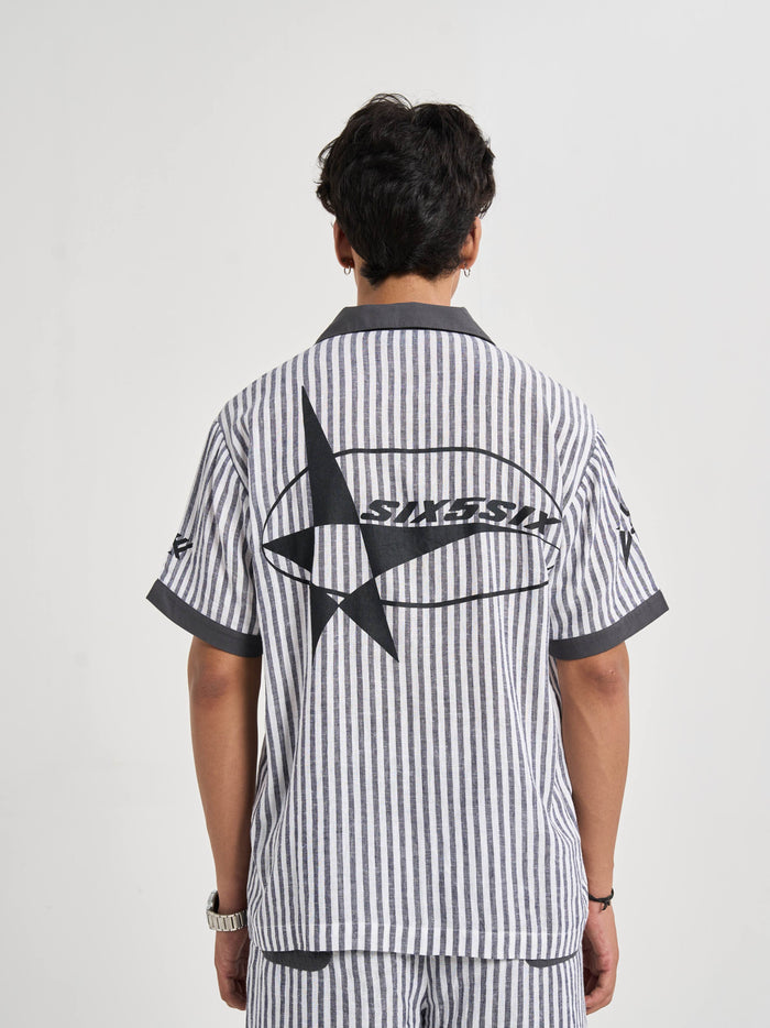Trackstar Linen Coords Shirt