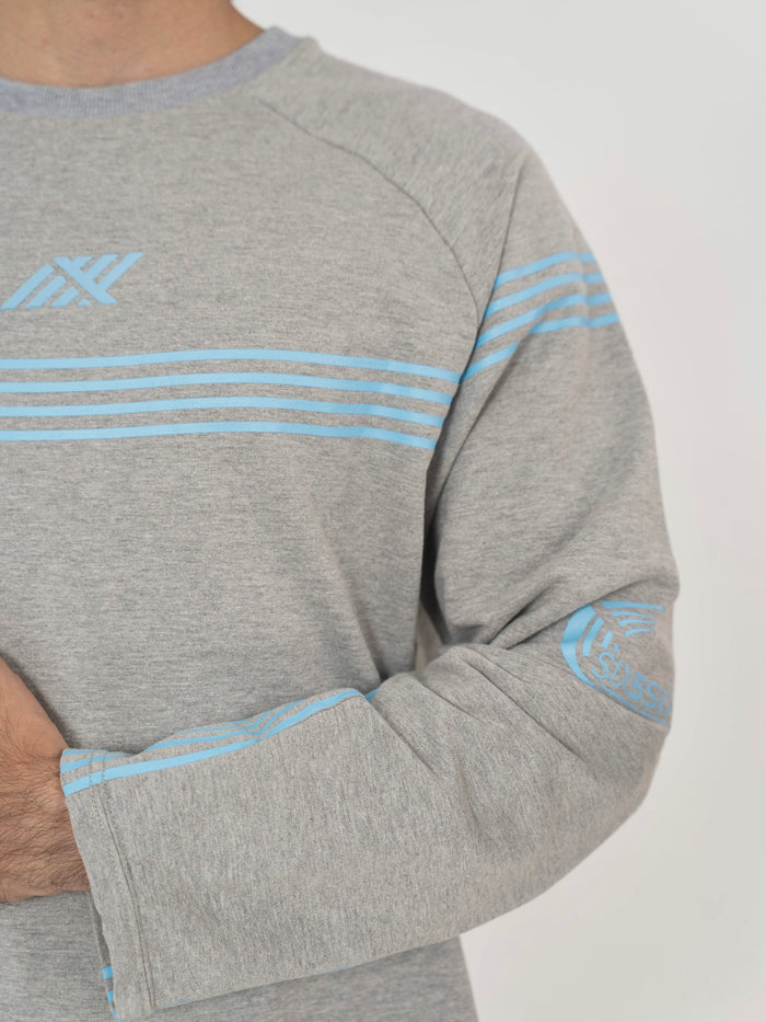 GLACIER TEE IN MELANGE