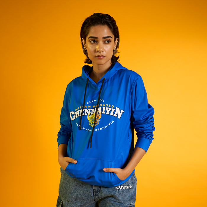 Chennaiyin FC-Official  Hoodie 2024-25-Blue