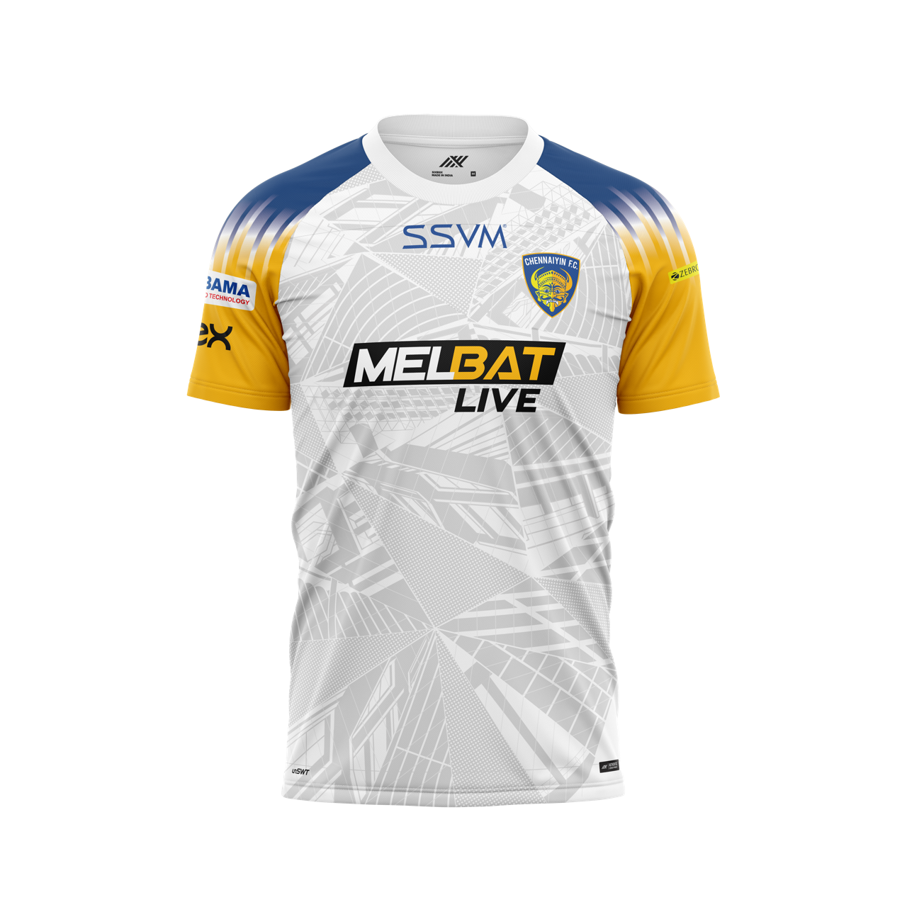 Chennaiyin FC - Away Jersey Replica-2024-25