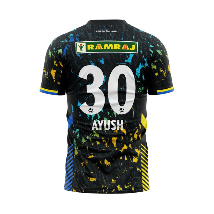 Chennaiyin FC -Official  Third Jersey - Chennaiyin Aattam- Kids Size