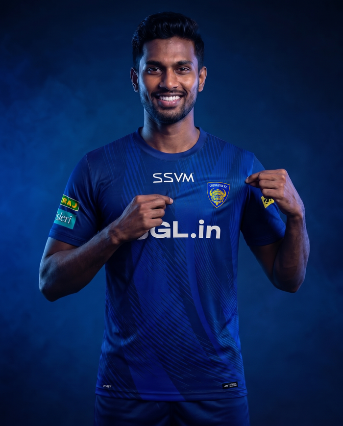Chennaiyin FC Home Jersey Fan Version 2026