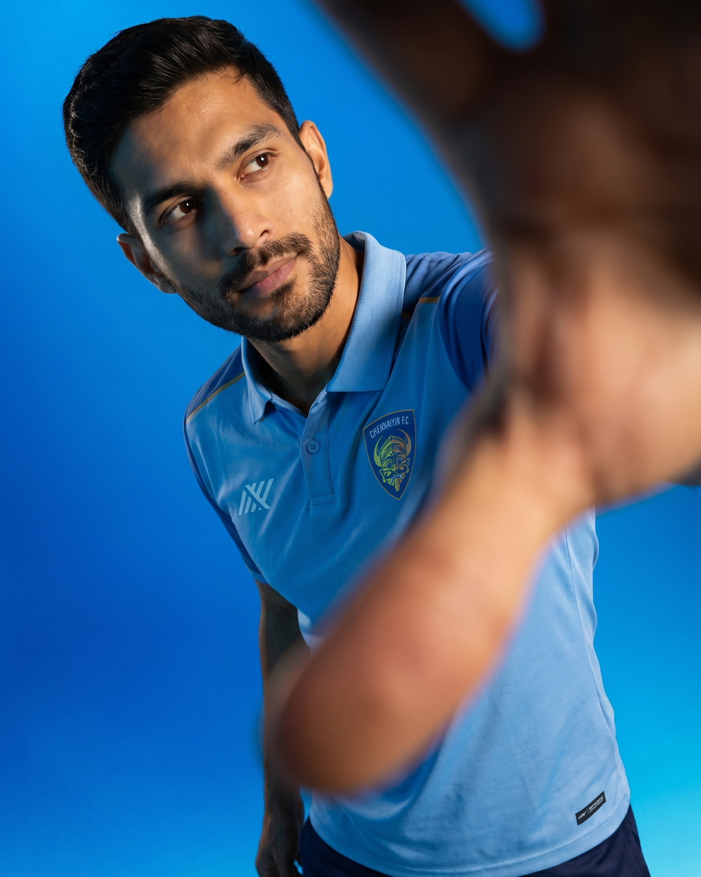 Chennaiyin FC Travel Polo Sky Blue 2026