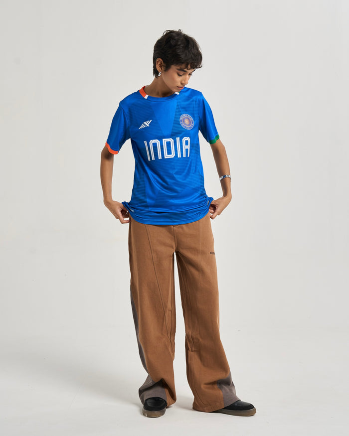 Champions Wear Blue India Fan Jersey