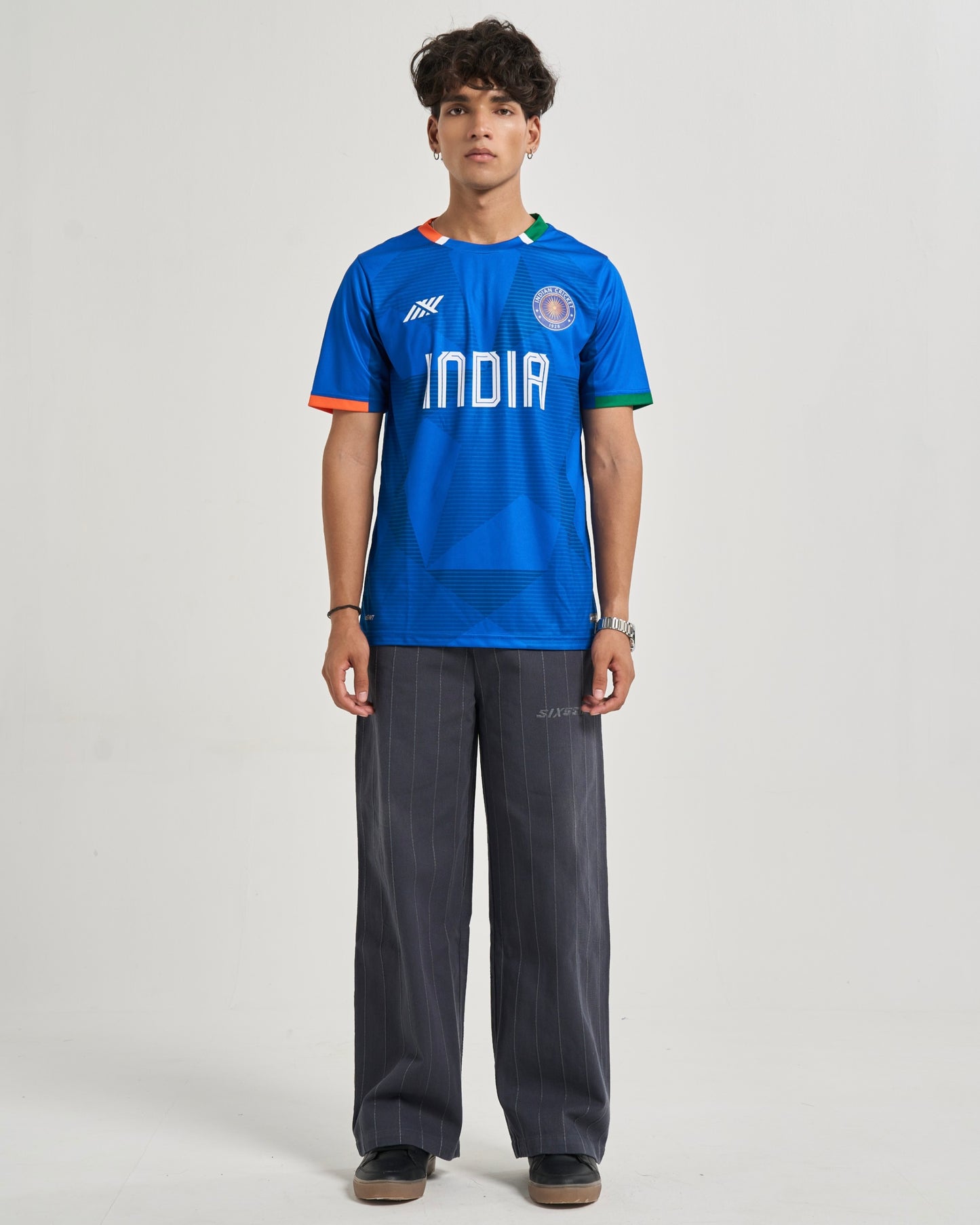 Champions Wear Blue India Fan Jersey