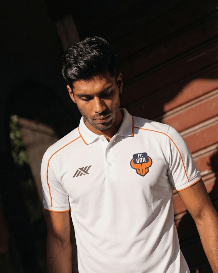FC GOA Travel Polo White 2026