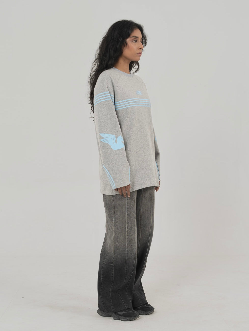 GLACIER TEE IN MELANGE