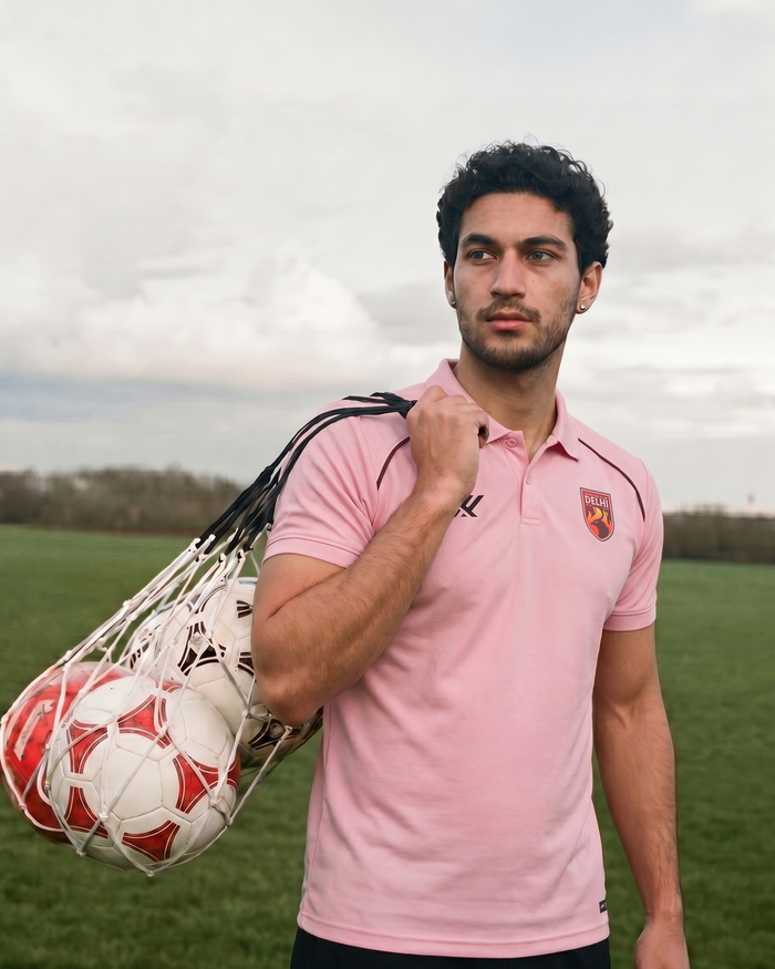 SC Delhi Pink Travel Polo 2026