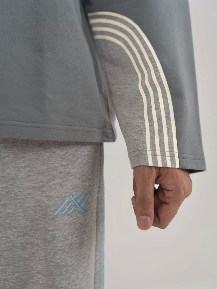 GLACIER TEE IN SLATE GREY