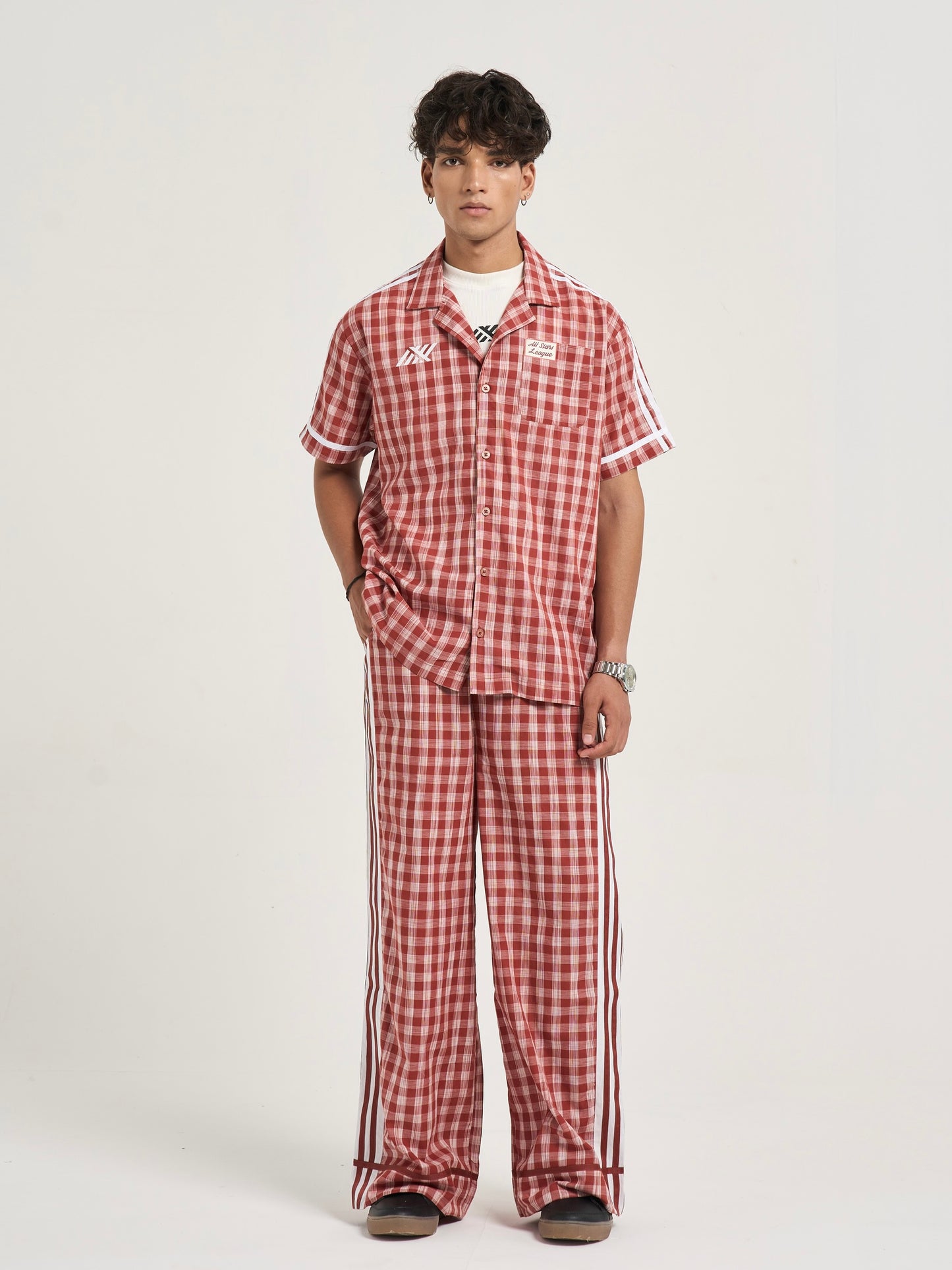 All Stars League Plaid Coords Pants