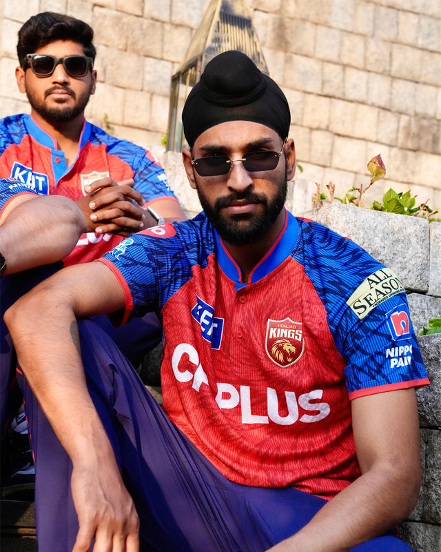 PBKS Match Jersey Player Version Half Sleeves