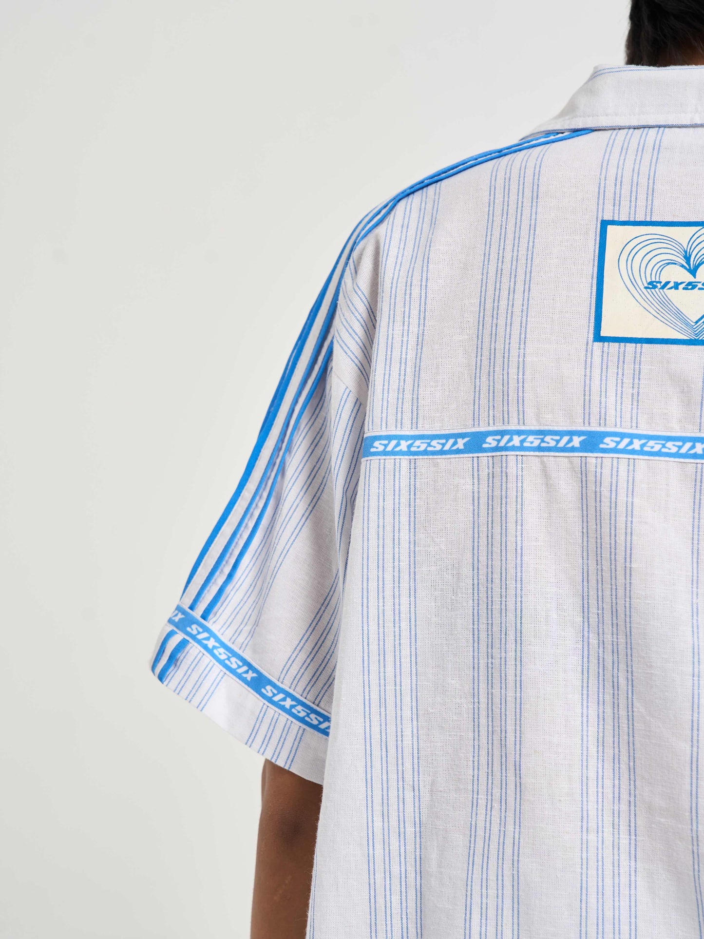 Amalfi Pinstripe Coord Shirt