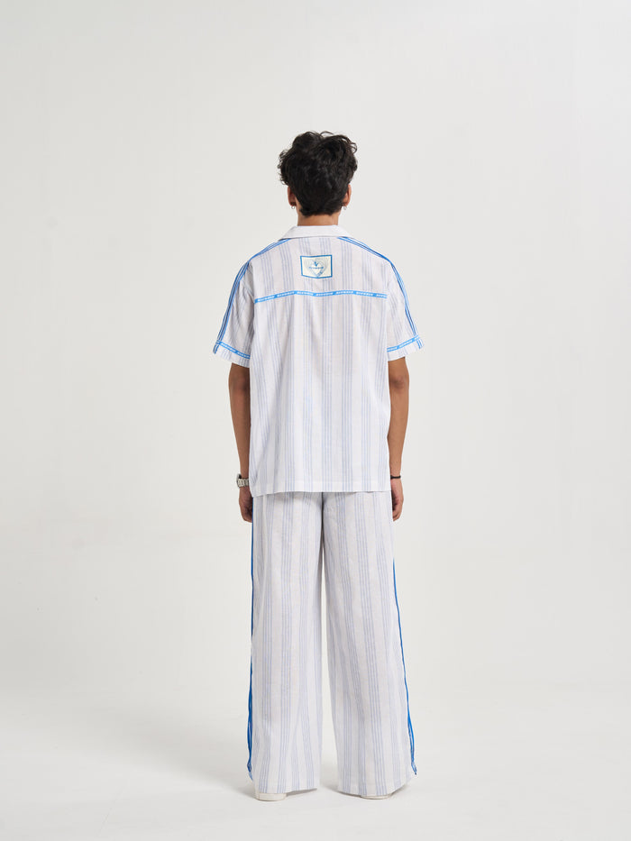 Amalfi Pinstripe Coord Shirt