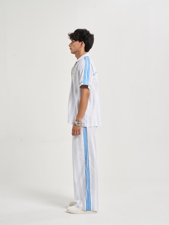 Amalfi Pinstripe Coord Shirt