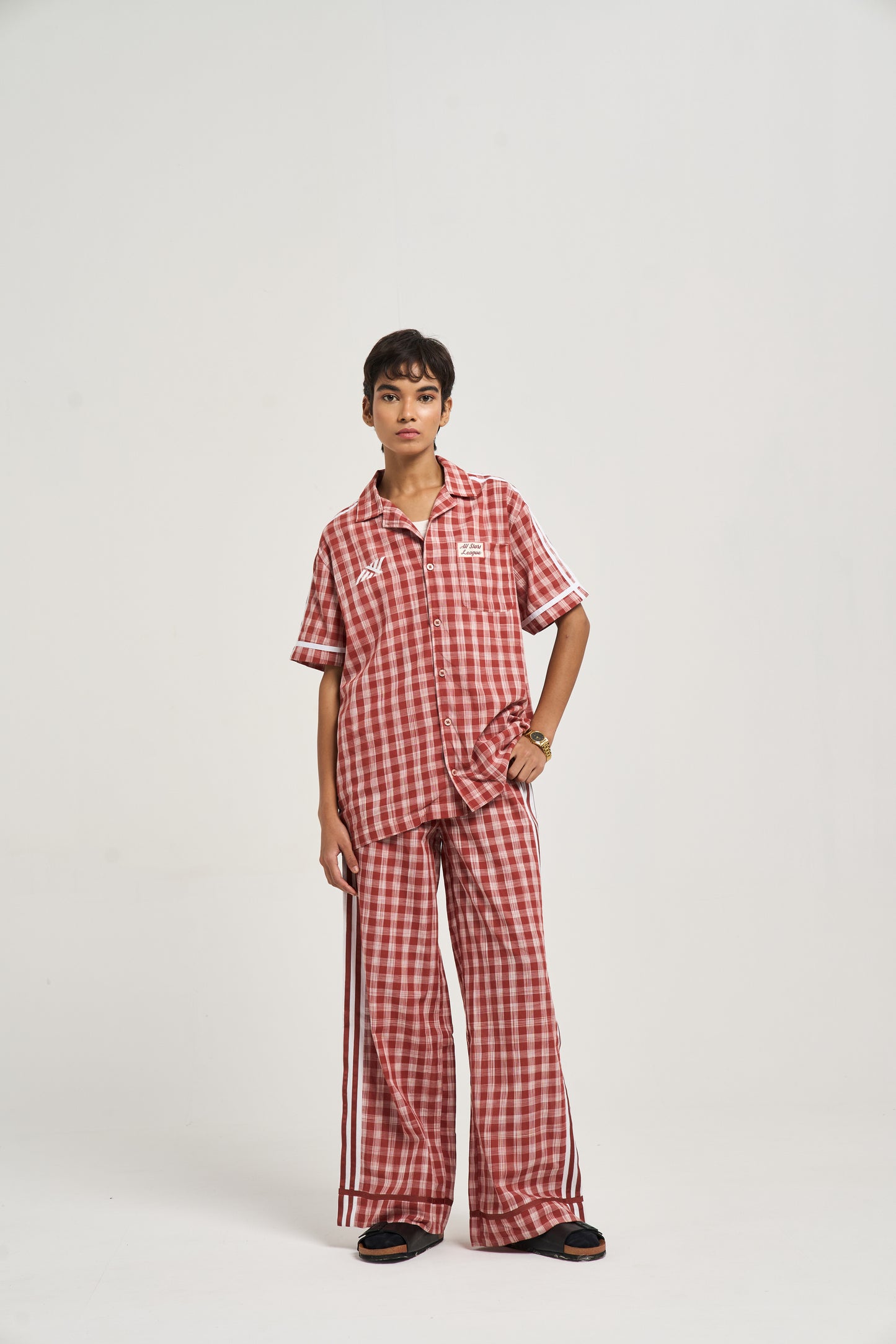 All Stars League Plaid Coords Pants