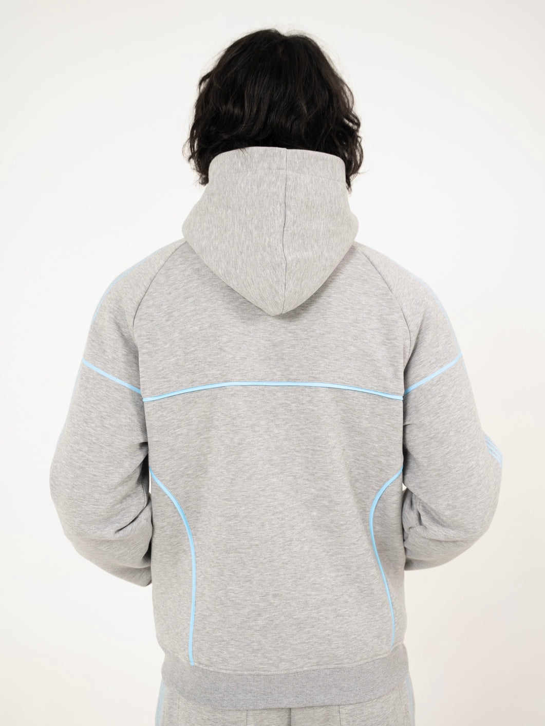 TOUCHSTONE TRACK JACKET IN MELANGE