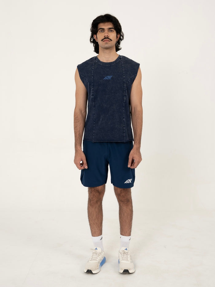 AFTERBURN MUSCLE TEE IN LAPIZ