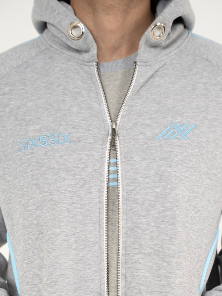 TOUCHSTONE TRACK JACKET IN MELANGE