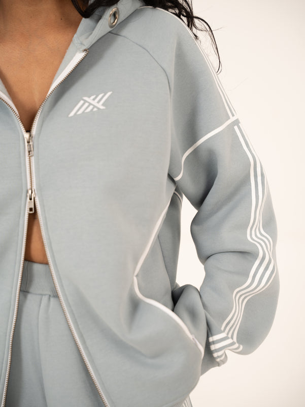 TOUCHSTONE TRACK JACKET IN BLUE