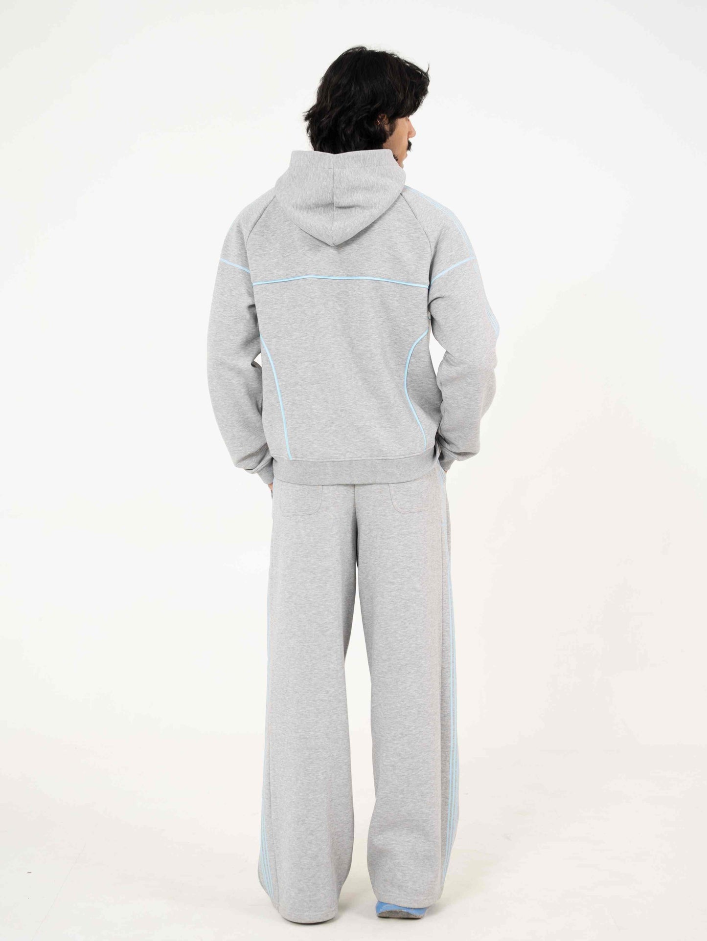 TOUCHSTONE TRACK JACKET IN MELANGE