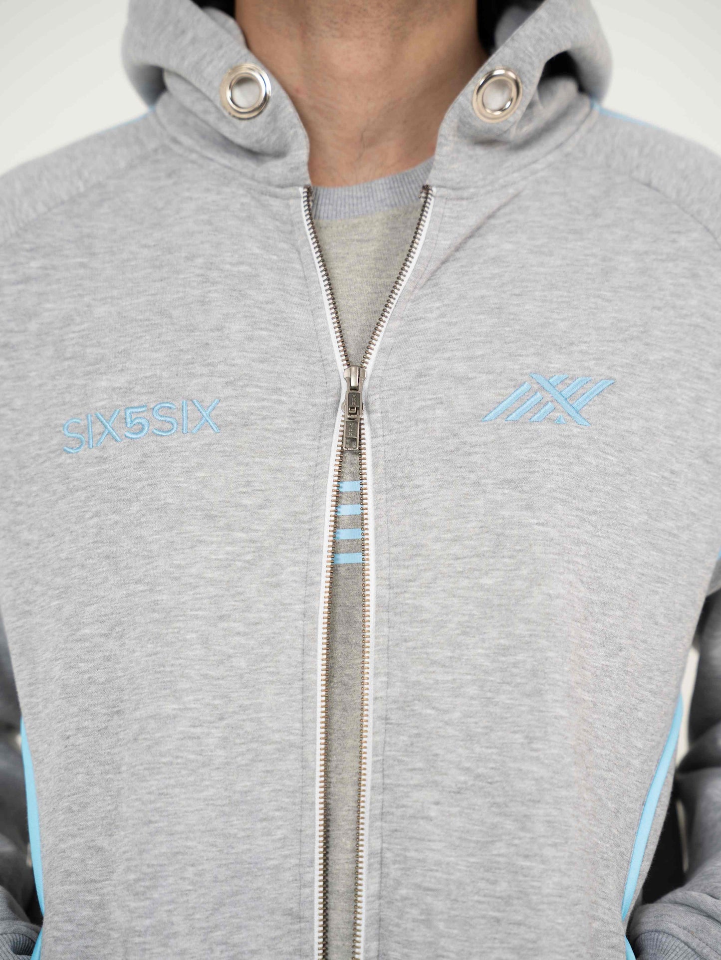 TOUCHSTONE TRACK JACKET IN MELANGE