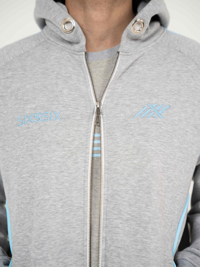 TOUCHSTONE TRACK JACKET IN MELANGE