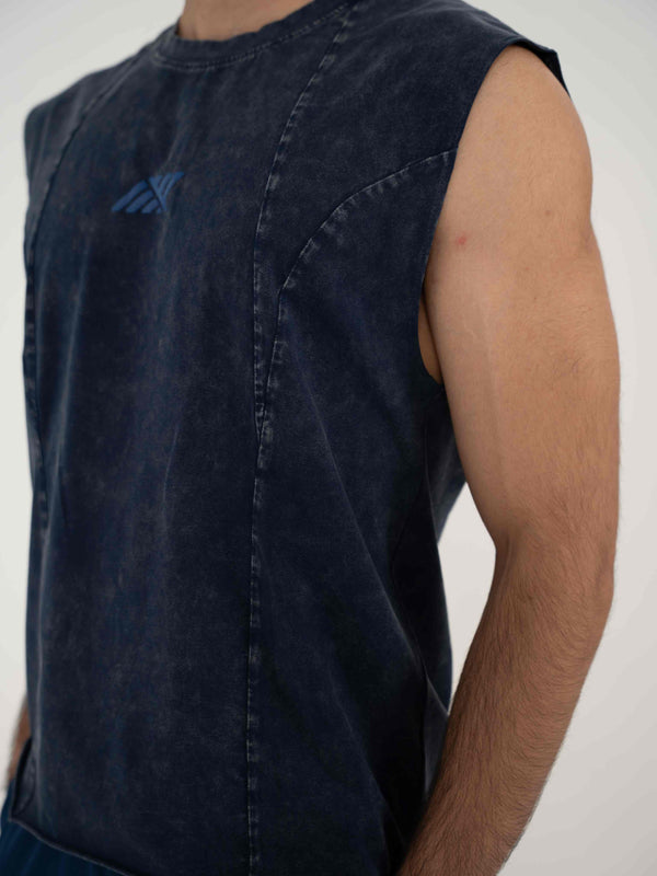 AFTERBURN MUSCLE TEE IN LAPIZ