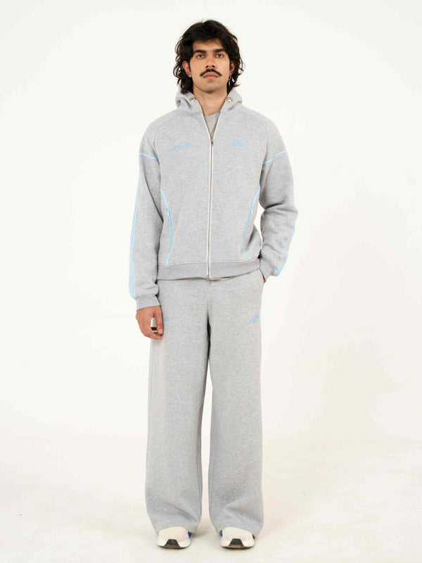 TOUCHSTONE TRACK JACKET IN MELANGE