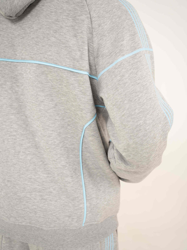 TOUCHSTONE TRACK JACKET IN MELANGE