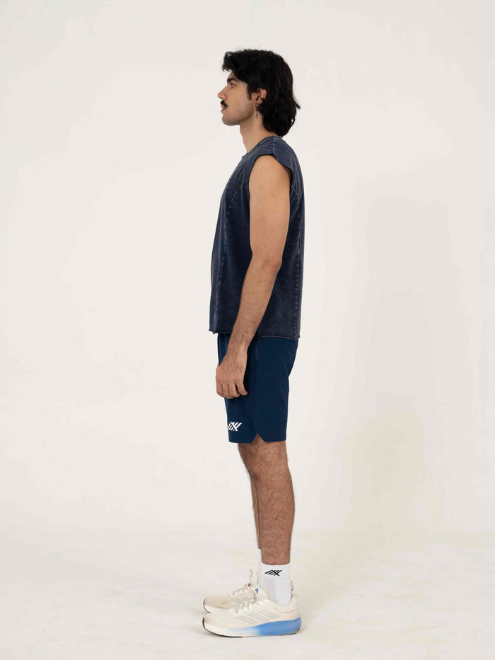 AFTERBURN MUSCLE TEE IN LAPIZ