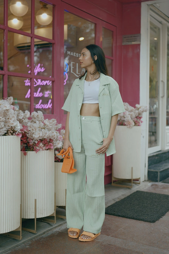 PINE CO-ORD SHIRT