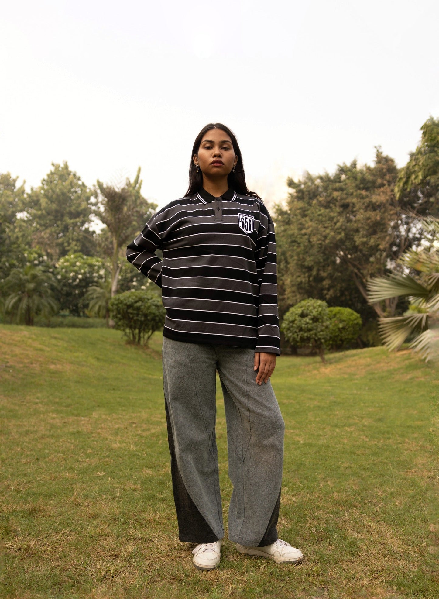 SEGMENTED PANTS IN SPACE - UNISEX