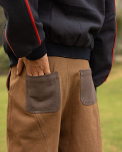 SEGMENTED PANTS IN SAND - UNISEX