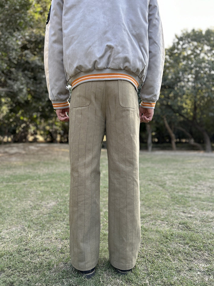 Stitchline Pants - Olive