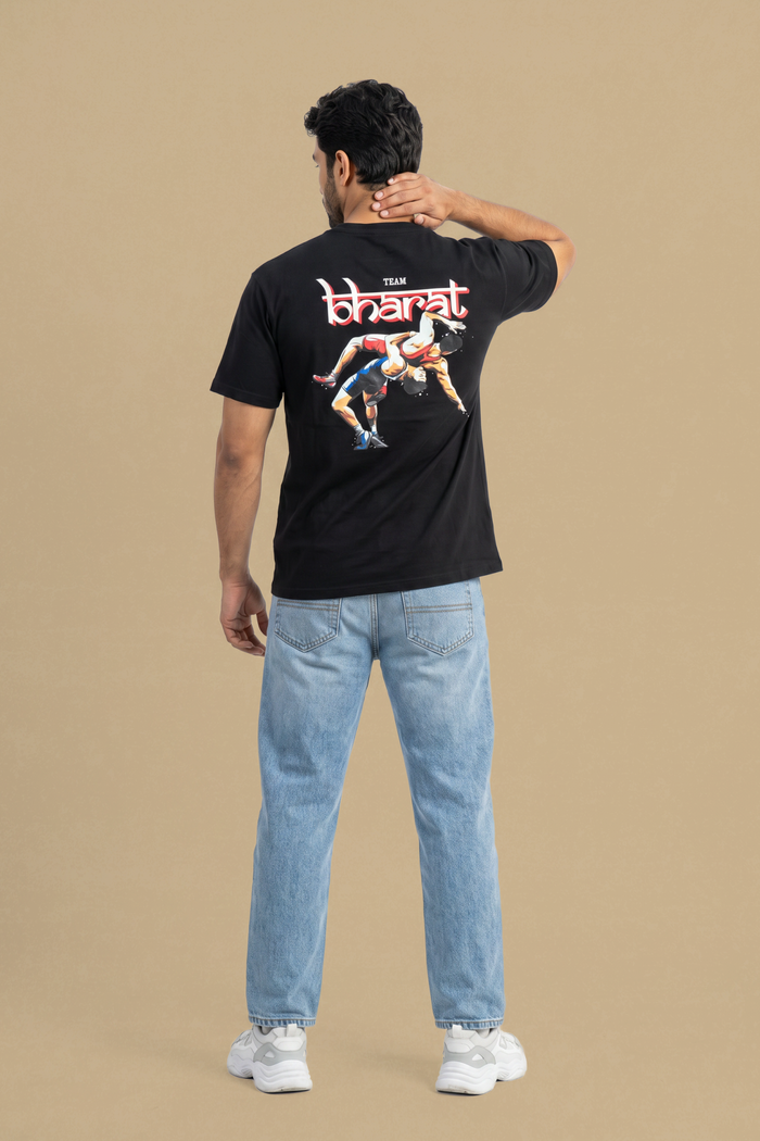 Team India Wrestling T-Shirt