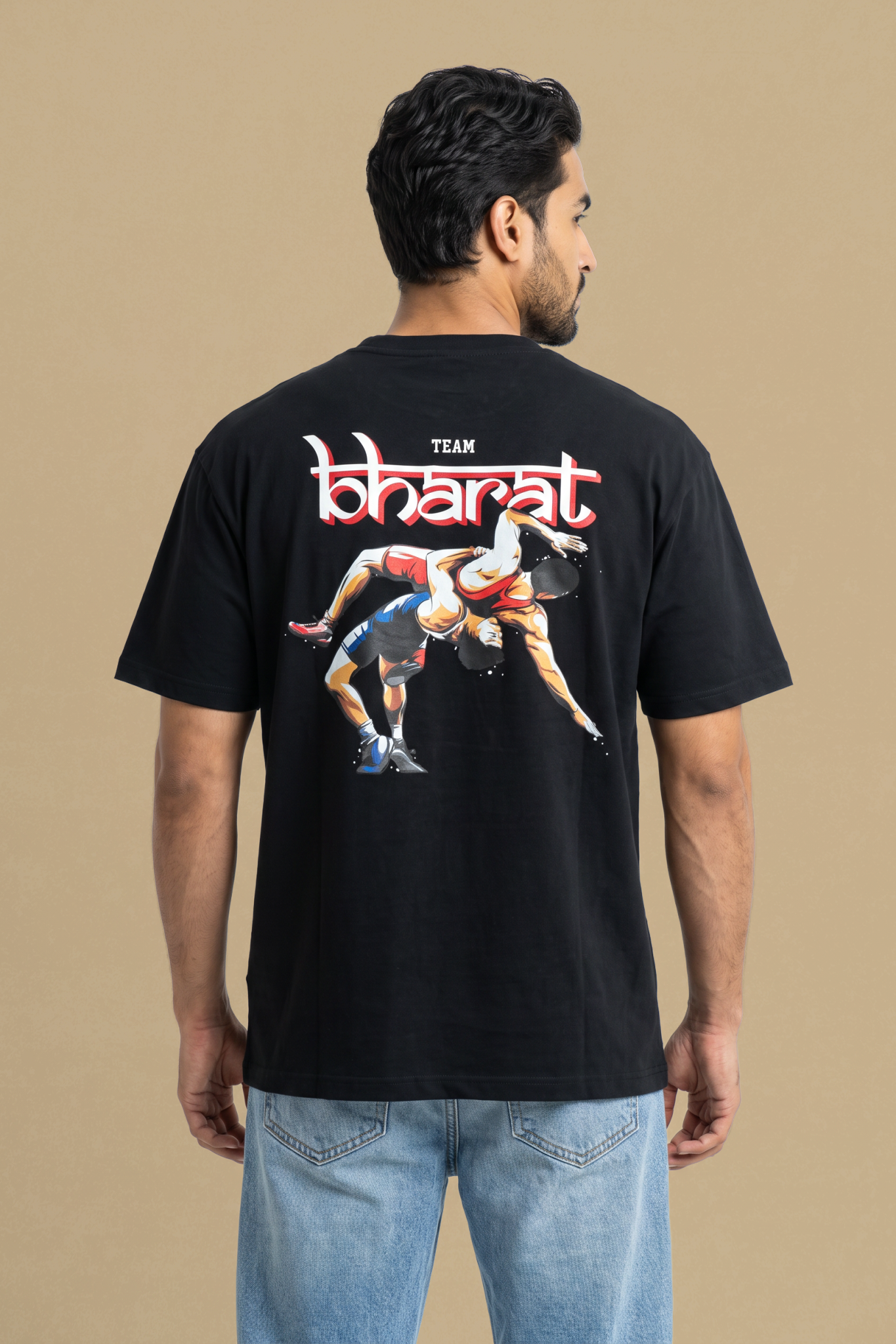 Team India Wrestling T-Shirt