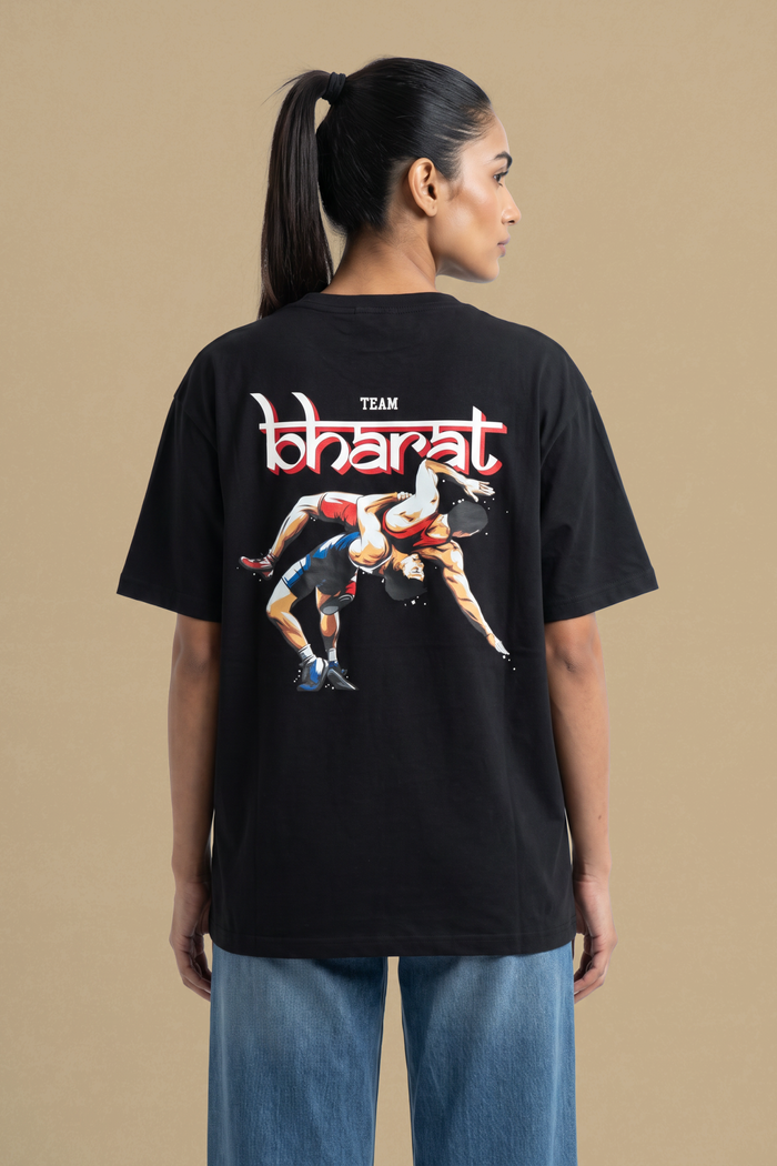 Team India Wrestling T-Shirt