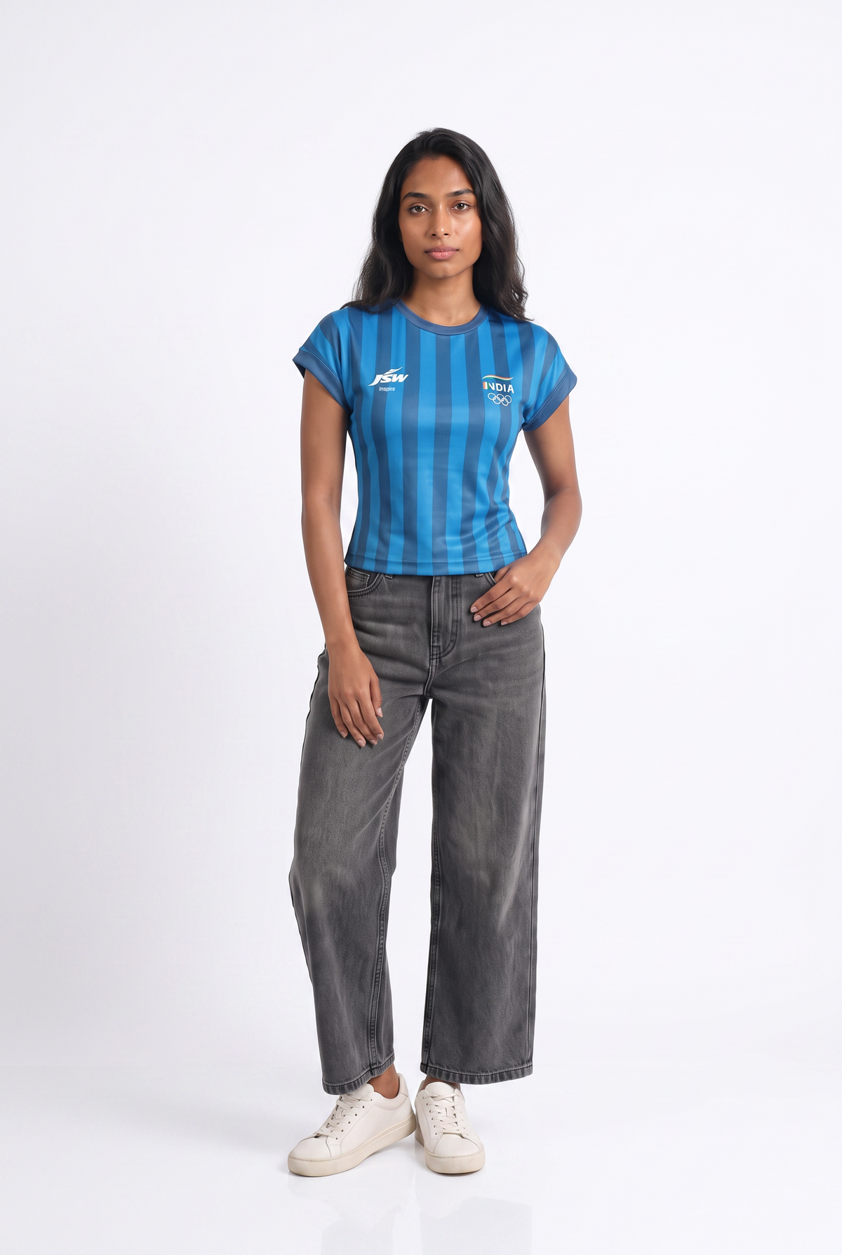 Team India Heritage Cropped Jersey