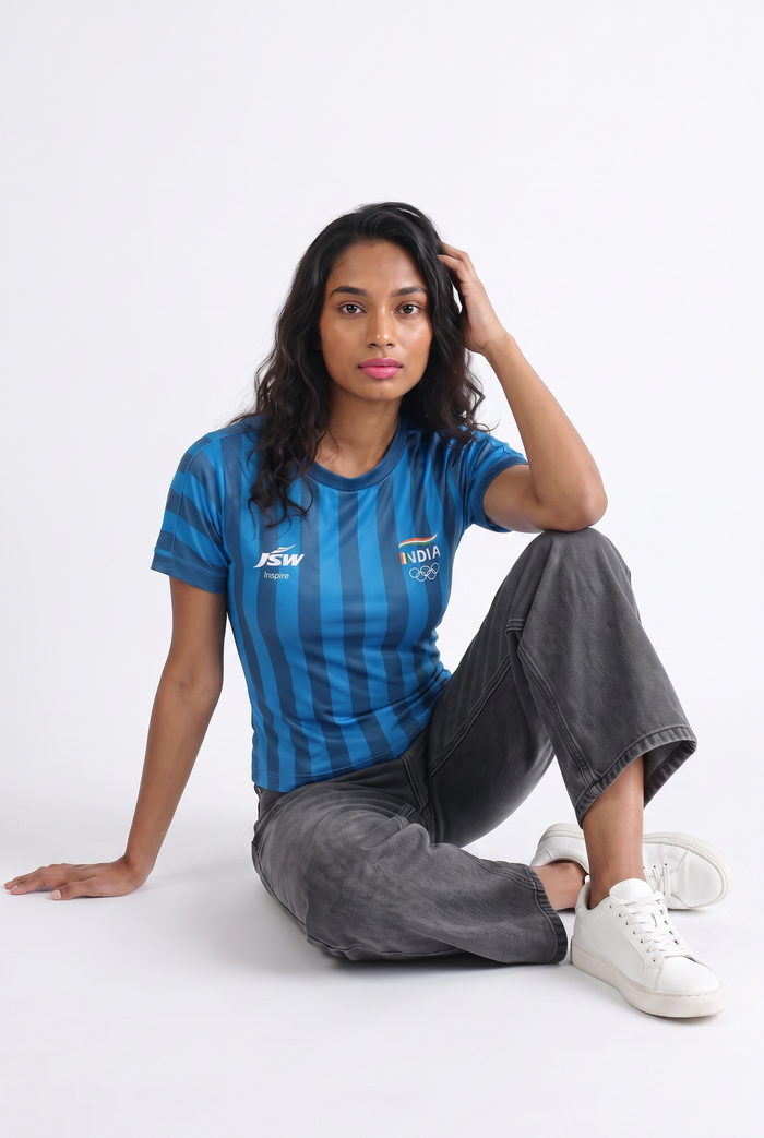 Team India Heritage Cropped Jersey