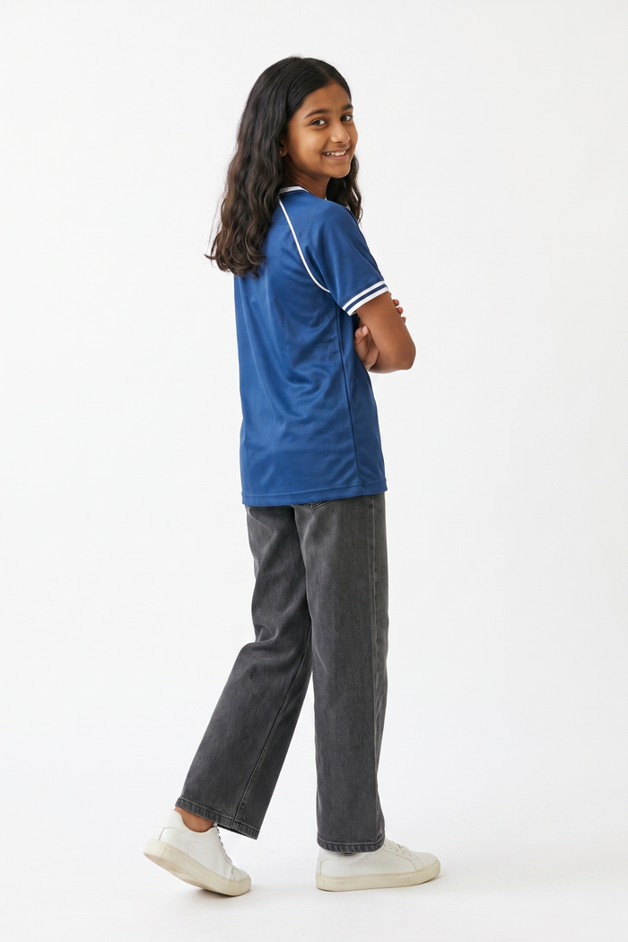 Official Team India 2026 Kids Travel Jersey (Unisex)