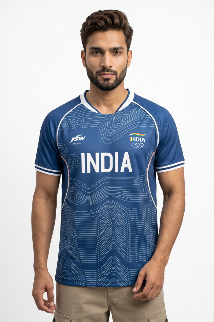 Official Team India 2026 Travel Jersey (Unisex)