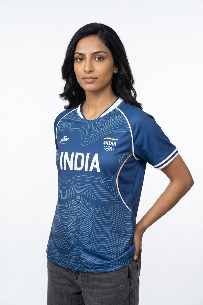 Official Team India 2026 Travel Jersey (Unisex)