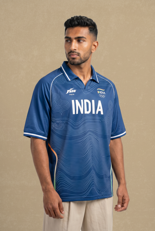 Official Team India 2026 Oversized Polo (Unisex)