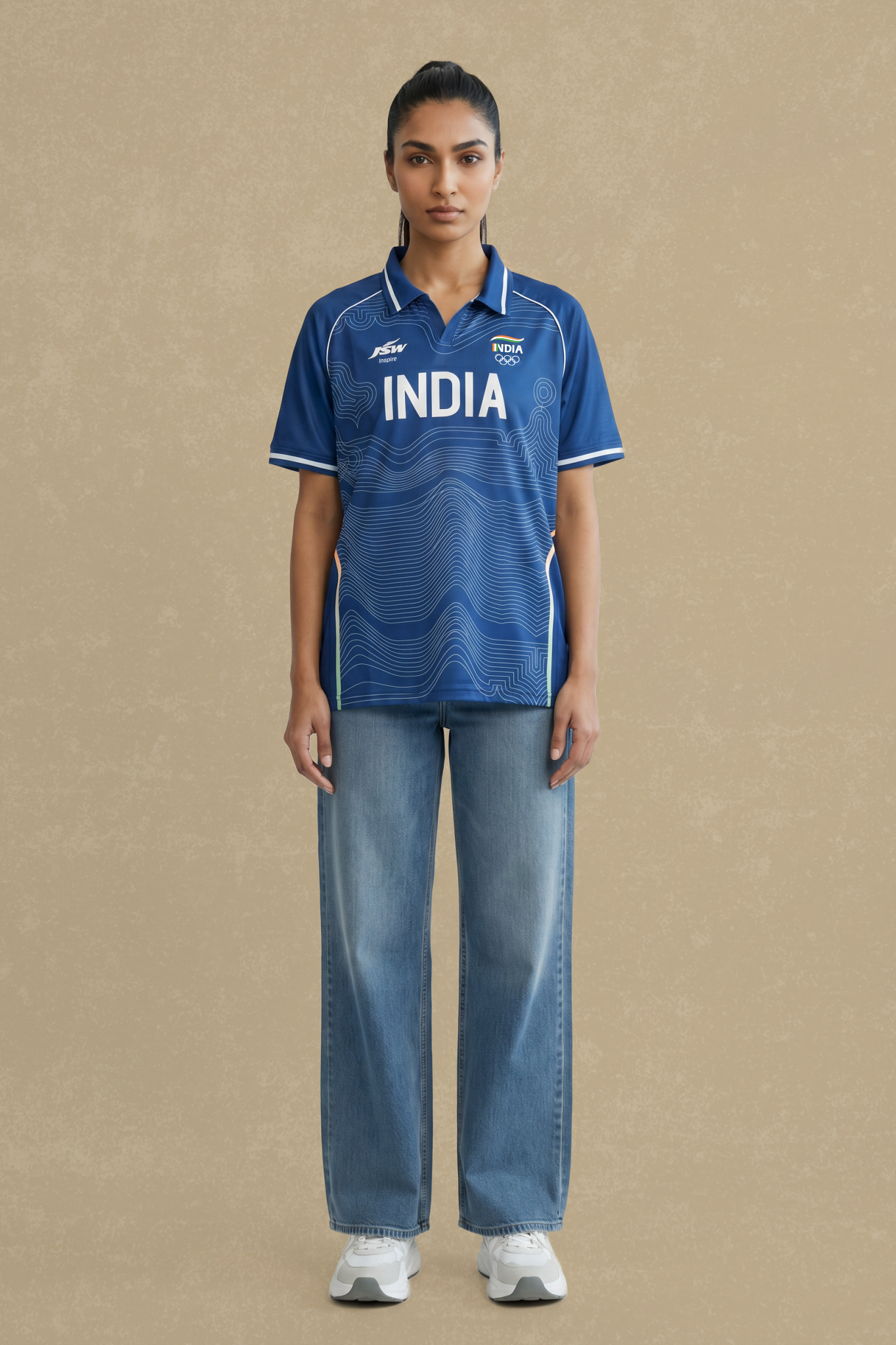 Official Team India 2026 Oversized Polo (Unisex)